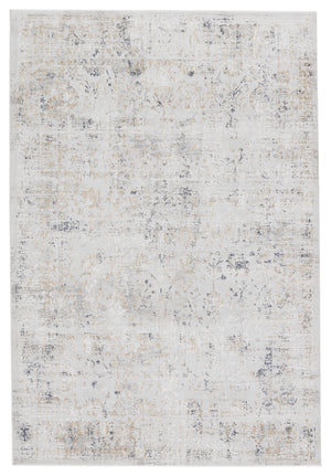 Jaipur Living Vida Abstract Light Gray/ Gold Area Rug (4'X6')