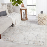 Jaipur Living Vida Abstract Light Gray/ Gold Area Rug (4'X6')