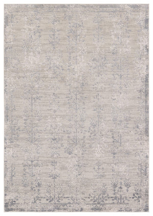 Jaipur Living Cirque Fortier CIQ47 Powerloomed Machine Made Indoor Modern Rug Silver 9'2" x 11'9"