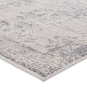 Jaipur Living Cirque Fortier CIQ47 Powerloomed Machine Made Indoor Modern Rug Silver 9'2" x 11'9"