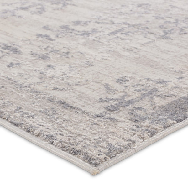 Jaipur Living Cirque Fortier CIQ47 Powerloomed Machine Made Indoor Modern Rug Silver 9'2" x 11'9"