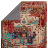 Jaipur Living Citrine Collection CIT09 Lilith 75% Wool 25% Viscose Handmade Updated Traditional Medallion Rug RUG151568