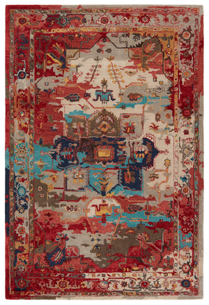 Jaipur Living Citrine Collection CIT09 Lilith 75% Wool 25% Viscose Handmade Updated Traditional Medallion Rug RUG151568