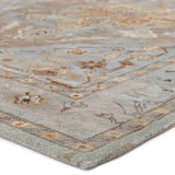 Jaipur Living Citrine Collection CIT11 Raisa 65% Viscose 35% Wool Handmade Updated Traditional Medallion Rug RUG151576