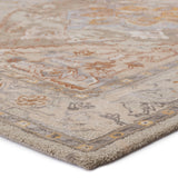 Jaipur Living Citrine Collection CIT12 Raisa 75% Wool 25% Viscose Handmade Updated Traditional Medallion Rug RUG151580