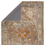 Jaipur Living Citrine Collection CIT12 Raisa 75% Wool 25% Viscose Handmade Updated Traditional Medallion Rug RUG151580