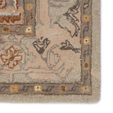 Jaipur Living Citrine Collection CIT12 Raisa 75% Wool 25% Viscose Handmade Updated Traditional Medallion Rug RUG151580