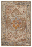 Jaipur Living Citrine Collection CIT12 Raisa 75% Wool 25% Viscose Handmade Updated Traditional Medallion Rug RUG151580