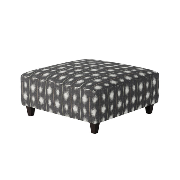 Fusion 109-C Transitional Cocktail Ottoman 109-C Bindi Pepper 38" Square Cocktail Ottoman