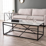 Sei Furniture Arendale Faux Marble Cocktail Table Ck0560