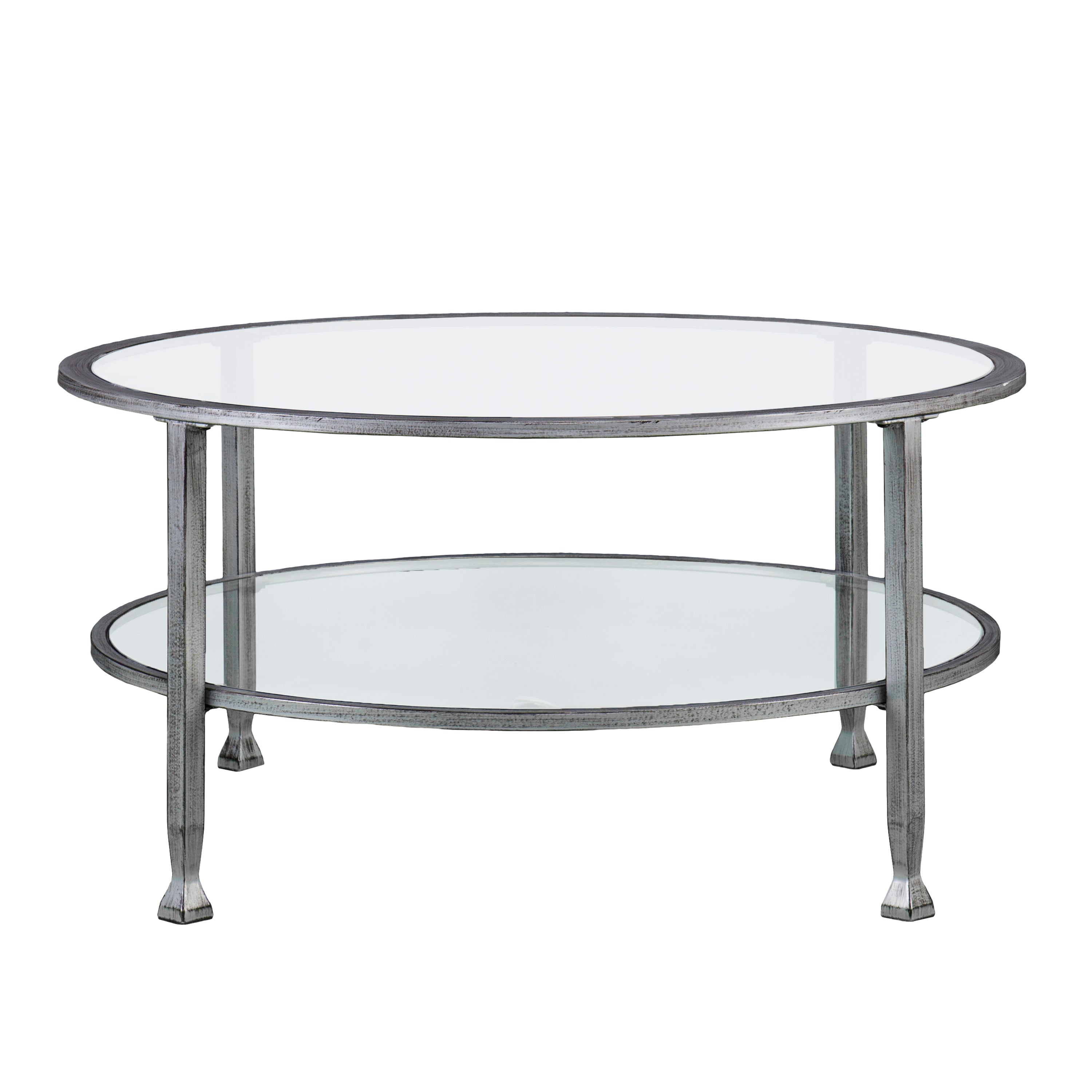 SEI Furniture Jaymes Round Cocktail Table