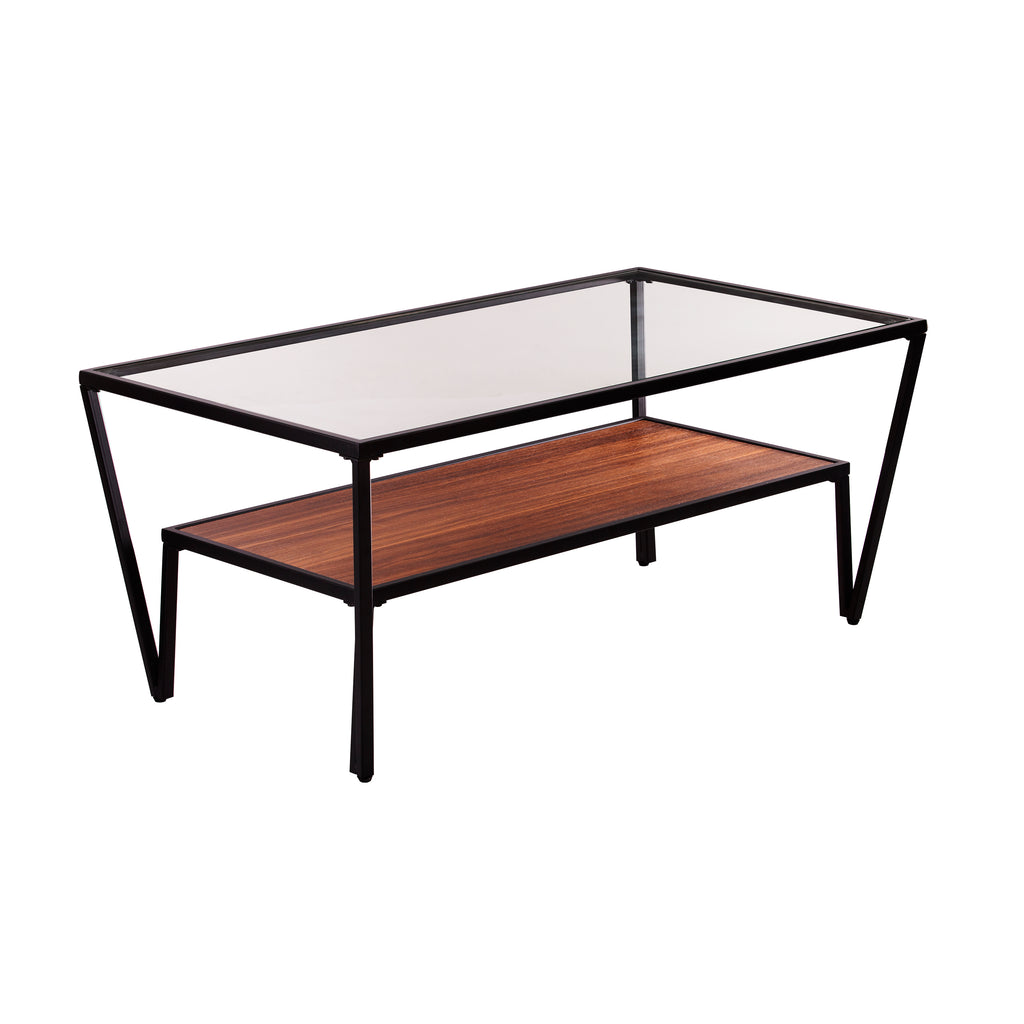 Holly Martin Vickdale Glass Top Cocktail Table Ck1003200