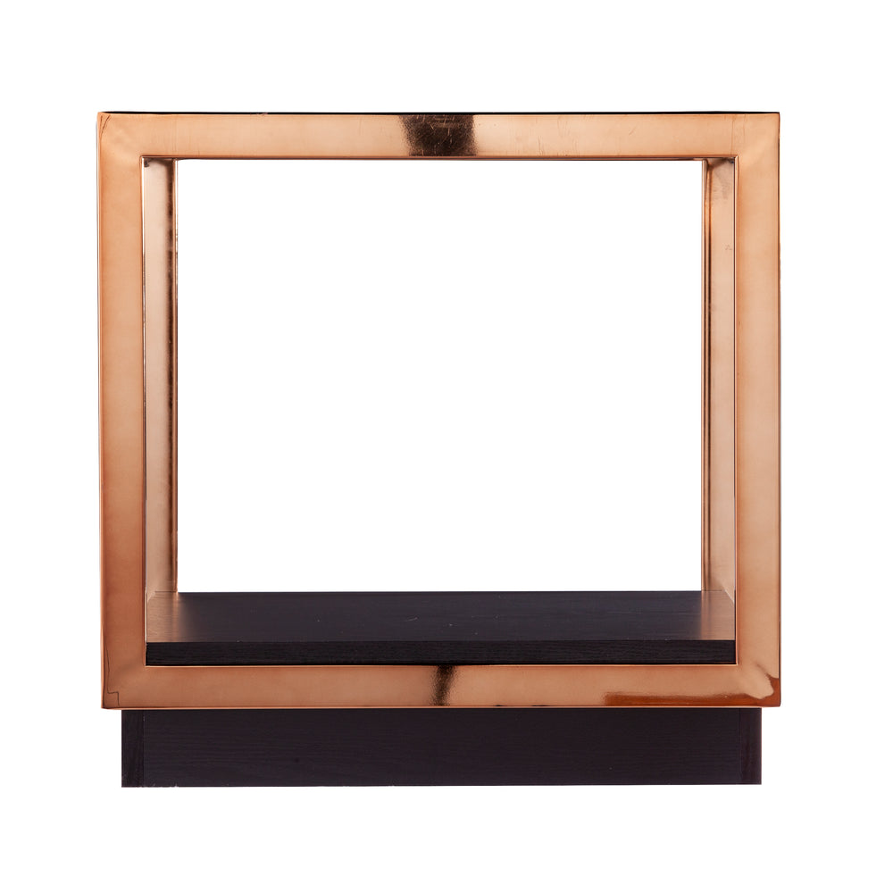 Sei Furniture Lexina Glass Top End Table Ck1005402