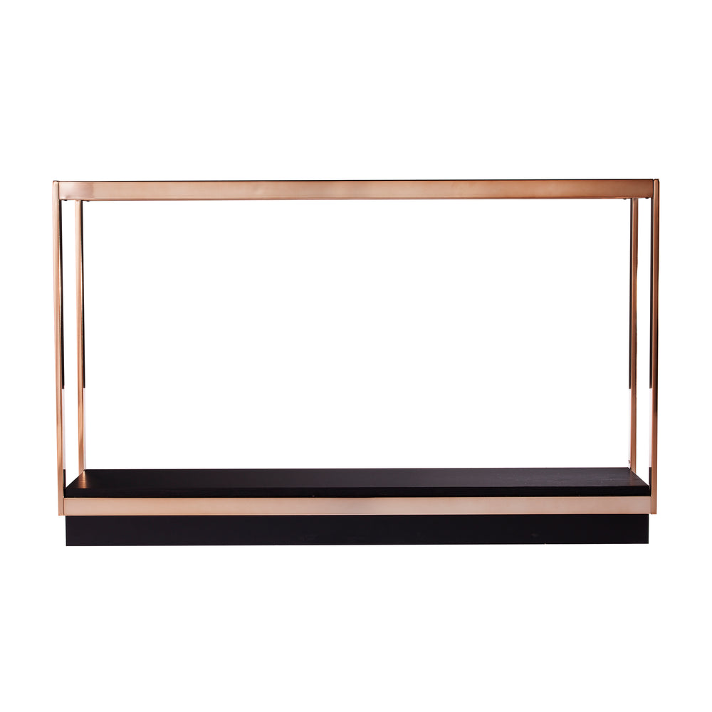 Sei Furniture Lexina Glass Top Console Table Ck1005403