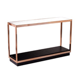 Sei Furniture Lexina Glass Top Console Table Ck1005403