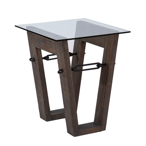Sei Furniture Garrinston Reclaimed Wood End Table Ck1093402