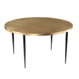 Sei Furniture Judmont Round Cocktail Table W Embossed Top Ck1097700
