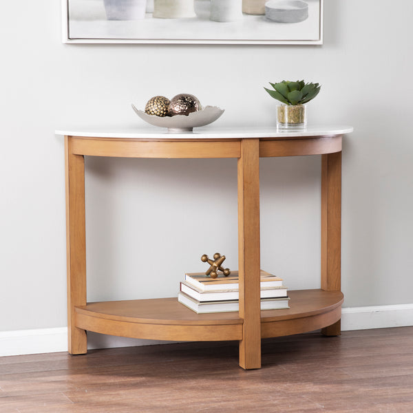 Sei Furniture Chandlen Demilune Console Table Ck1104803