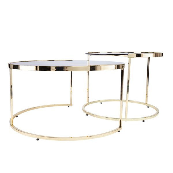 Sei Furniture Martley 2Pc Nesting Cocktail Table Set Ck1109004