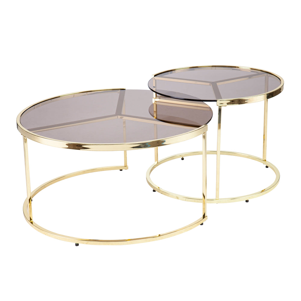 Sei Furniture Martley 2Pc Nesting Cocktail Table Set Ck1109004