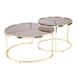 Sei Furniture Martley 2Pc Nesting Cocktail Table Set Ck1109004