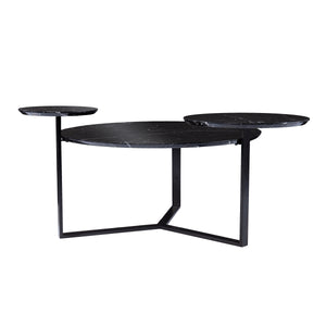 Sei Furniture Saxelby Faux Marble Cocktail Table Ck1125100