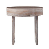 Sei Furniture Chadkirk Round Faux Marble End Table Ck1126302