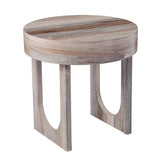 Sei Furniture Chadkirk Round Faux Marble End Table Ck1126302