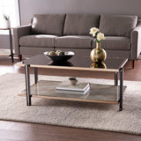 Sei Furniture Thornsett Cocktail Table W Mirrored Top Ck1131200