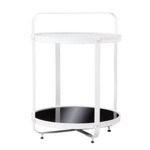 Sei Furniture Vimmerly Glass Top End Table Ck1131402