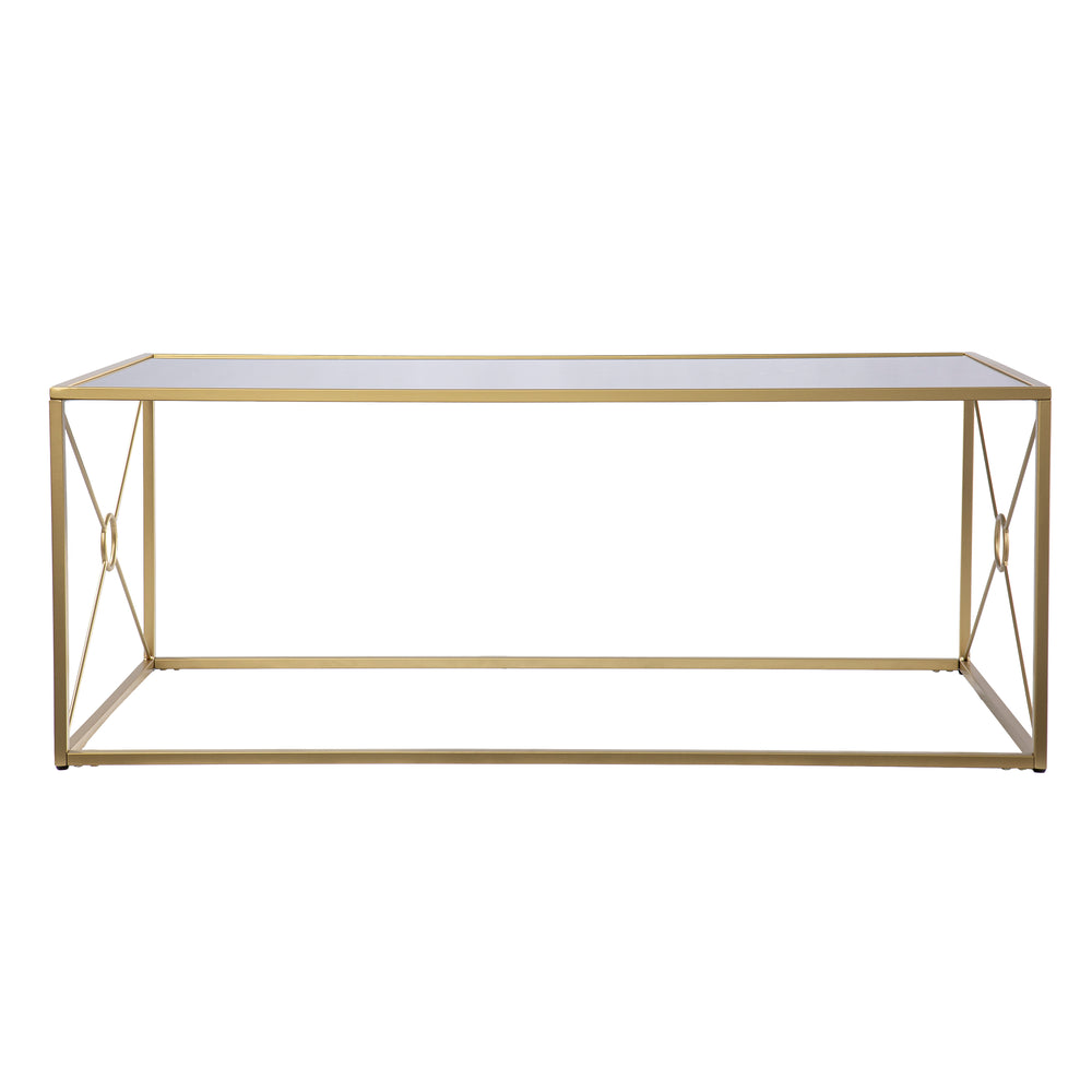 Sei Furniture Larden Mirror Top Cocktail Table Ck1136800