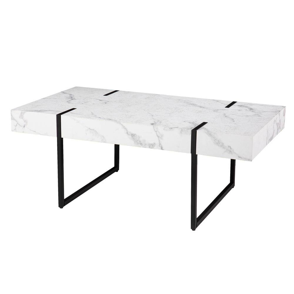 Sei Furniture Rangley Modern Faux Marble Cocktail Table Ck1142700