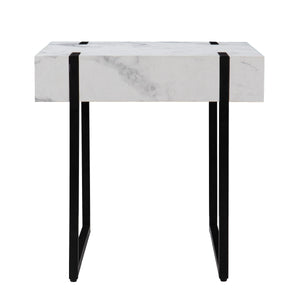 Sei Furniture Rangley Modern Faux Marble End Table Ck1142702