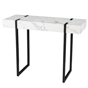 Sei Furniture Rangley Modern Faux Marble Console Table Ck1142703