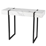 Sei Furniture Rangley Modern Faux Marble Console Table Ck1142703