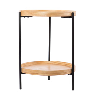 Sei Furniture Verlington Round End Table Natural Ck1162802