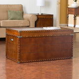 Sei Furniture Steamer Trunk Cocktail Table Ck4191