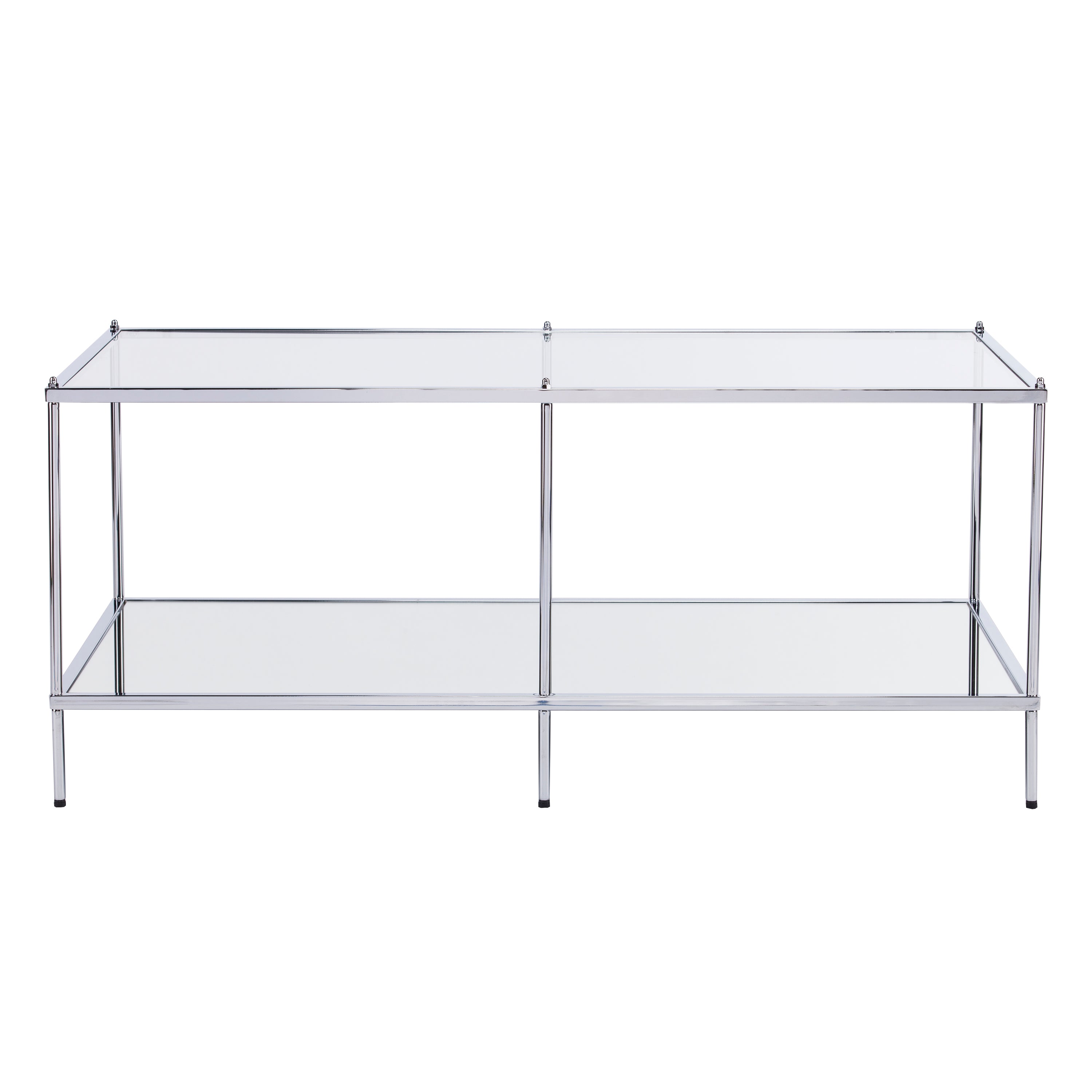 SEI Furniture Knox Glam Mirrored Cocktail Table