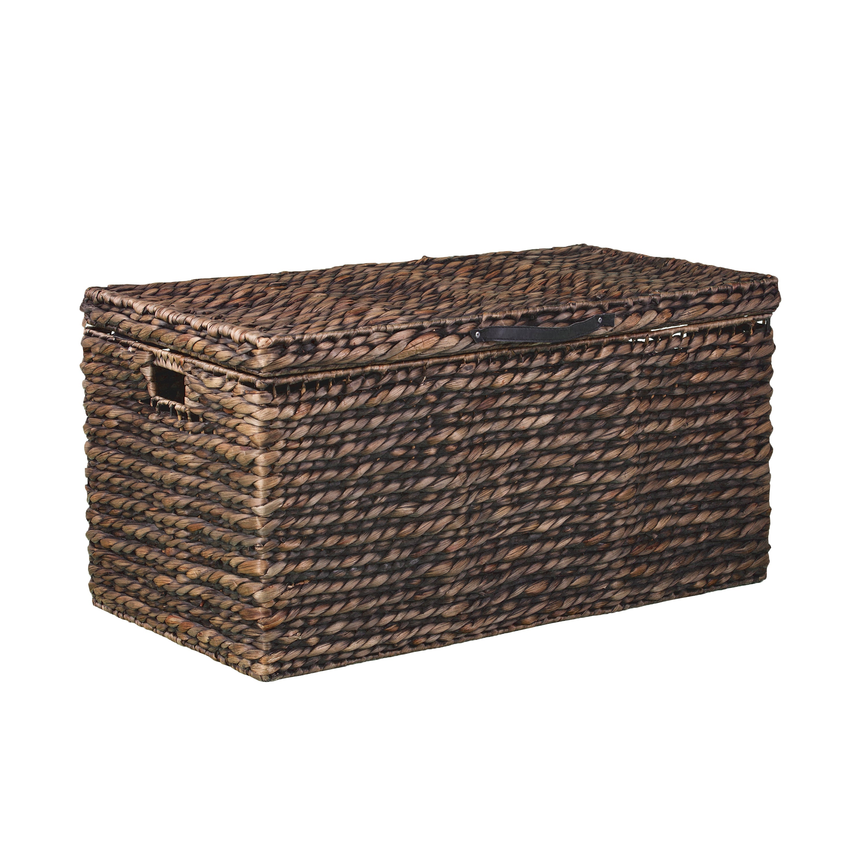 SEI Furniture Bruneau Water Hyacinth Cocktail Storage Trunk Table - Thumbnail 2