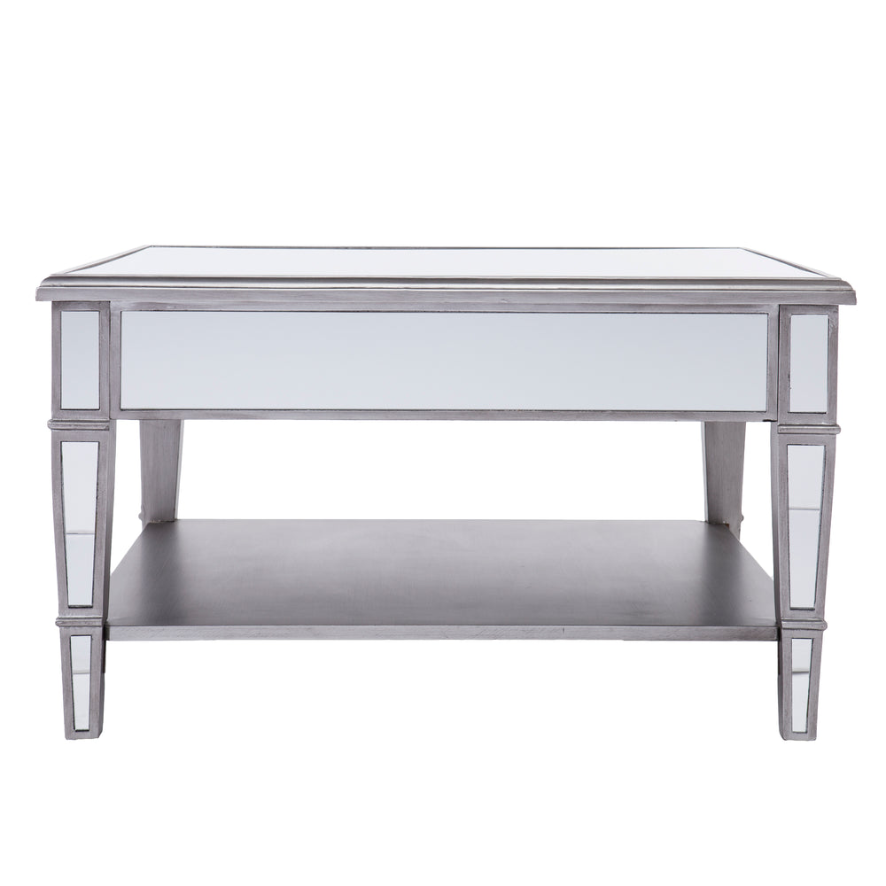 Sei Furniture Wedlyn Square Mirrored Cocktail Table Ck9340