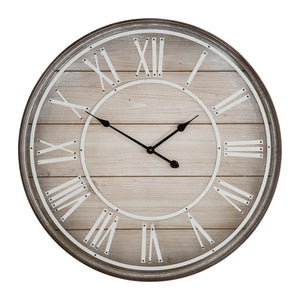 Yosemite Home Decor Rustic Age Wall Clock CL19012137-YHD