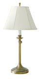 Club Adjustable Antique Brass Table Lamp