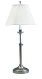 Club Adjustable Antique Silver Table Lamp