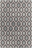 Chandra Rugs Clara 70% Wool + 30% Viscose Hand-Tufted Contemporary Rug Grey/White 9' x 13'