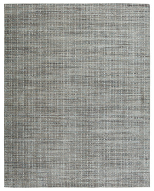 Jaipur Living Thaddea Handmade Striped Gray/ Blue Area Rug (10'X14')