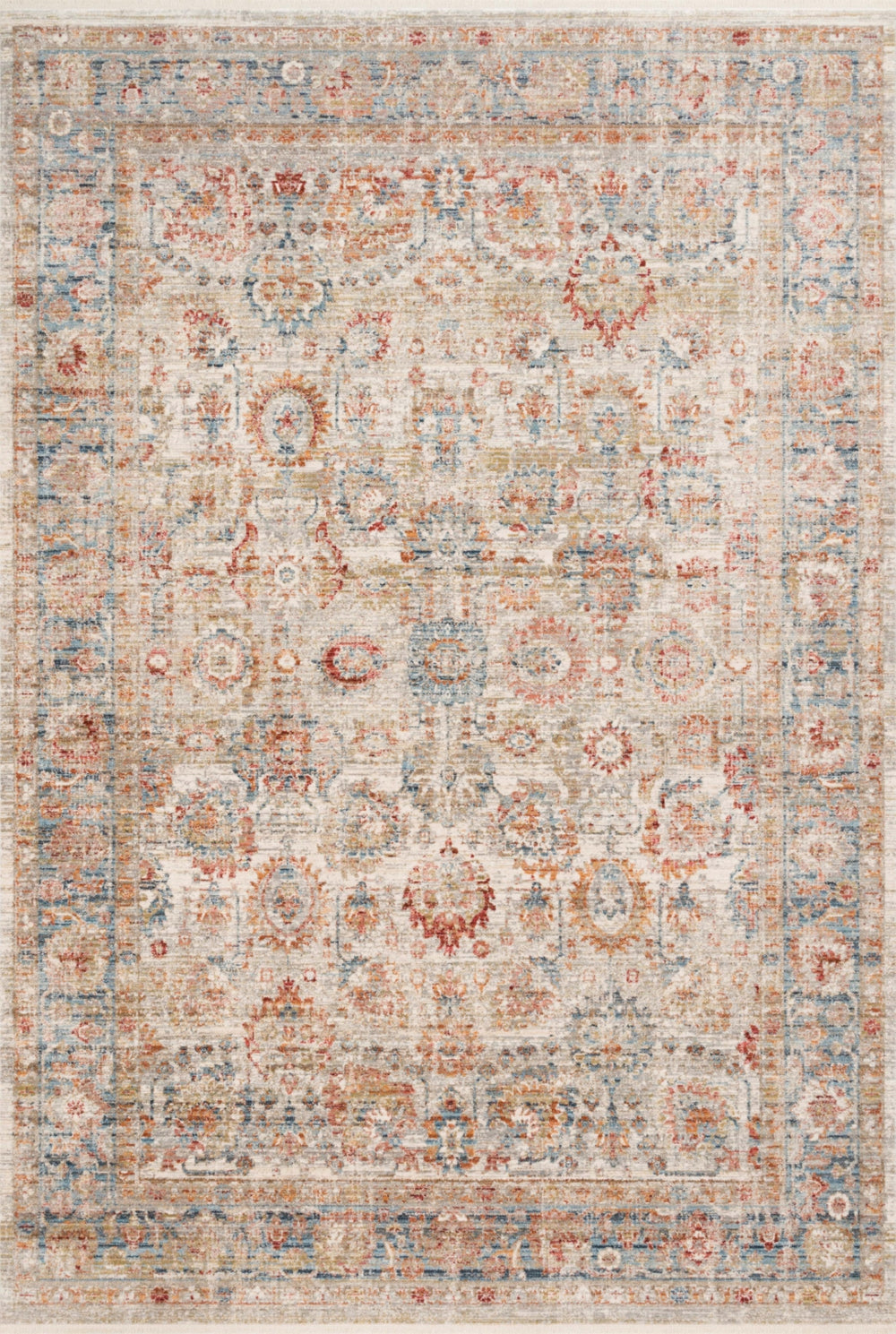 Loloi Claire CLE-02 100% Polyester Power Loomed Traditional Rug CLAECLE-02IVOCB6F7
