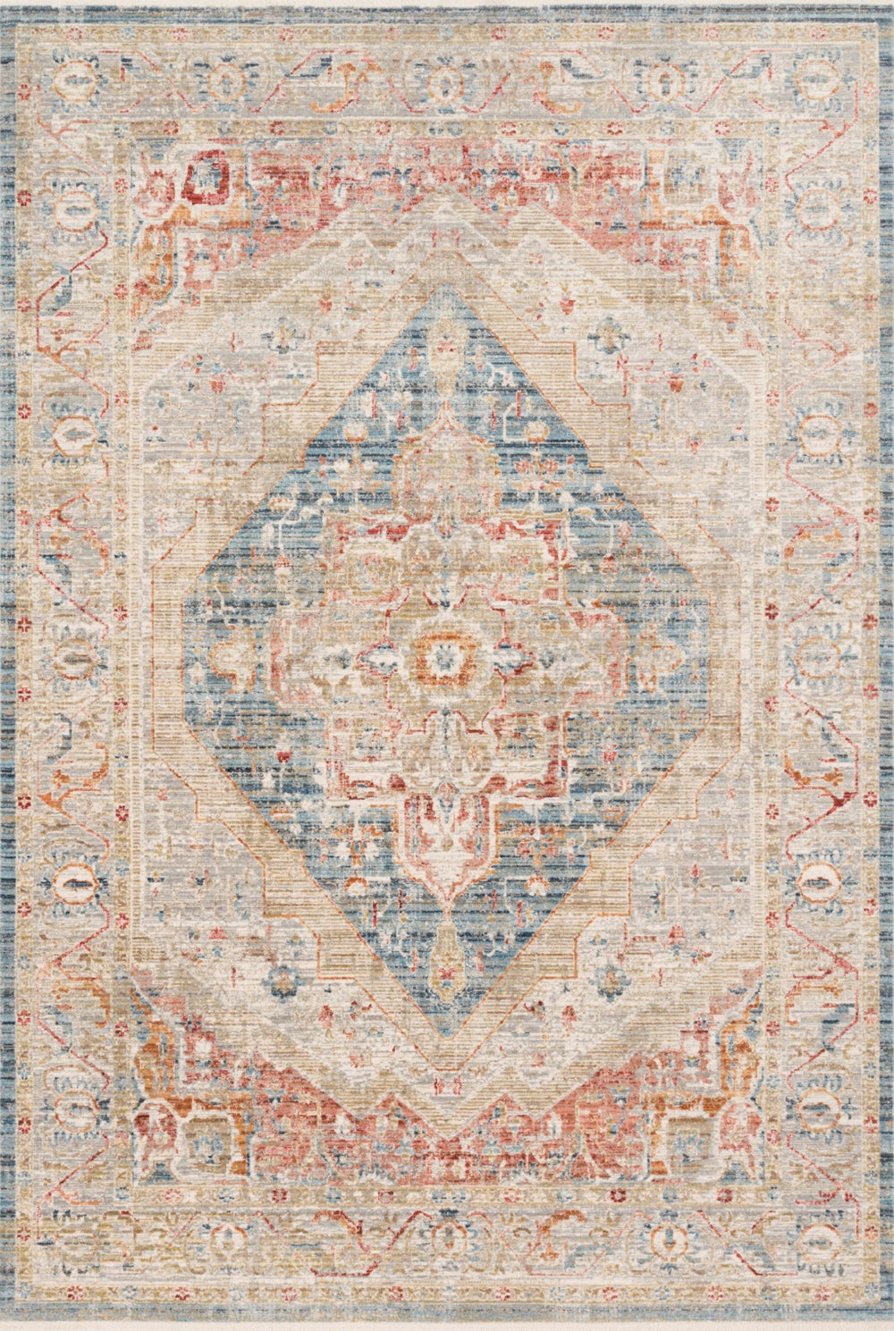 Loloi Claire CLE-04 100% Polyester Power Loomed Traditional Rug CLAECLE-04BBMLB6F7