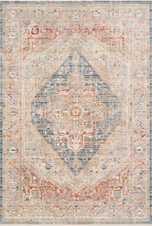 Loloi Claire CLE-04 100% Polyester Power Loomed Traditional Rug CLAECLE-04BBMLB6F7