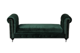 Shatana Home Claire Bench Green Velvet