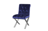 Shatana Home Claire Dining Chair Navy Velvet (Set Of 2)